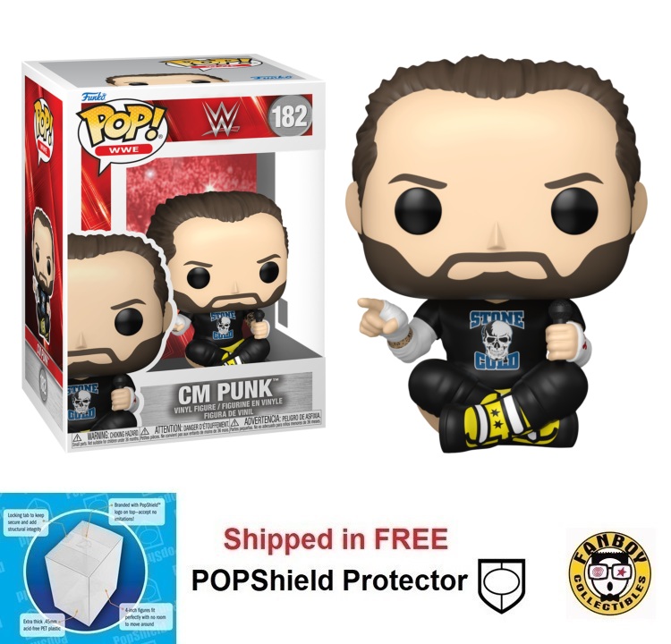 Funko POP WWE CM Punk #182